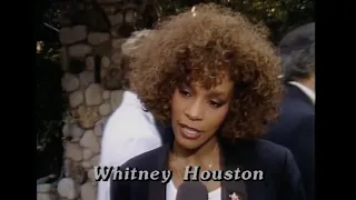 Rare - Whitney Houston attending Barbra Streisand's 'One Voice' Concert in Malibu, California 1986