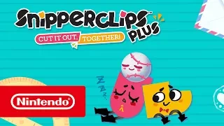 Snipperclips Plus: Cut it out, together! – Overview Trailer (Nintendo Switch)