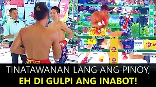 TINATAWANAN LANG ANG PINOY, EH DI GULPI LANG ANG INABOT!