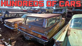 One of the BEST Junkyards I've Ever Been To! (Tons of RARE Cars)