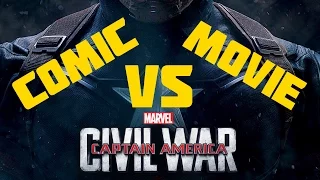 Captain America Civil War : Comic vs Movie | 2MH