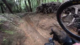 North Island Road Trip Ep. 5- Riding new tracks and Crashing OTB in the Redwoods!