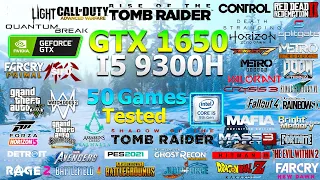 GTX 1650 + i5-9300h | Test in 50 Games in 2024 - Acer Nitro 5