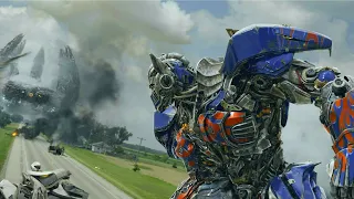 Prime gục ngã trước thợ săn robot - Transformers 4: Kỷ Nguyên Hủy Diệt (2014) 2K.