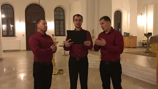 Вокальное трио СПАС - Блажен Муж ( Рижское) Монастырский напев