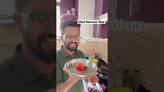 Chef Ranveer Brar tasting food in Master Chef India #shorts
