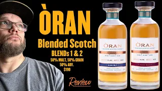Scotch Whisky Review: ÒRAN Blends 1 and 2
