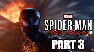 SPIDER-MAN: MILES MORALES Gameplay Walkthrough Part 3 - No Commentary (PS5)