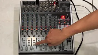 Behringer Xenyx X 1622 USB  Mini Compact Mixer Fullbox mới về. Zalo 0353569859. Đã bán.