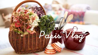 Vlog/the most fashionable & popular flea market in Paris/Come shopping with me｜GOROGORO KITCHEN