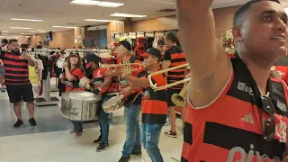 Flamengo x Nova Iguacu halftime in the East Stand 7.4.2024.