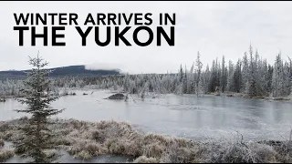 Canada's Yukon Territory and Whitehorse as the cold winter arrives