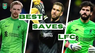 Kelleher, Adrian, Alisson | best saves for LIVERPOOL | Road to #carabaocup Final 2022 • HD