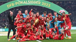 DFB POKAL WINNER 2023 : Leipzig won  after beating Eintracht Frankfurt 2-0 in Berlin.