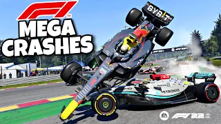 F1 MEGA CRASHES