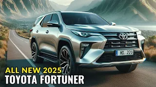 All New 2025 Toyota Fortuner Revealed: 2025  Toyota Fortuner Next Generation | Interior , Exterior