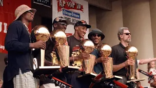 1990's Chicago Bulls Dynasty Highlights