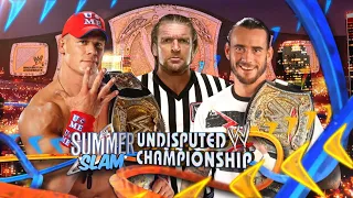 Story of John Cena vs. CM Punk | SummerSlam 2011