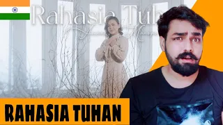 INDIAN REACTS TO Amanda Manopo - Rahasia Tuhan (Official Music Video) REACTION