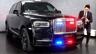 2022 NEW Rolls Royce Cullinan ARMORED | Klassen BUNKER Black FULL Review Interior Exterior