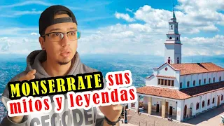 CERRO de MONSERRATE - Sus MITOS, LEYENDAS e HISTORIAS PERTURBADORAS 😟😵‍💫⛪️