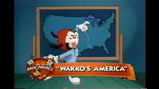 Animaniacs - Wakko's America - Sing-Along: Yakko's World (VHS, Highest Quality)