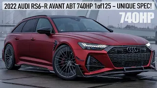 BEAST! 2022 AUDI RS6-R ABT 740HP AVANT - 1of125 LIMITED EDITION - UNIQUE WHEELS AND COLOR! IN DETAIL