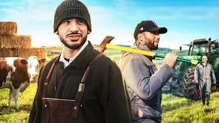 UNE JOURNÉE À LA FERME AVEC AMINE ET BILLY