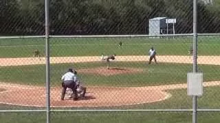 Andrew Keller Hughesville Post 35 (2015) vs Nanticoke Squeeze Bunt 00260 Bunt legion