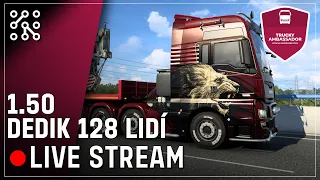 1.50 - LIVE STREAM - Thrustmaster T80 | EURO TRUCK SIMULATOR 2 CZ - ETS2