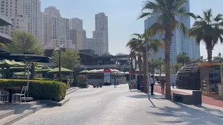 Walking Along JBR & The Beach In Dubai, UAE 🇦🇪