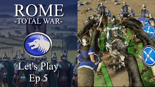 Let's Play Rome Total War - Scipii - Episode 5 - Surrounded by Enemies