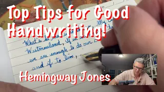 Top Tips for Good Handwriting   4K