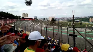 Largada Fórmula 1 GP Brasil 2015 Setor A