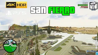 Exploring SAN FIERRO - GTA: San Andreas – The Definitive Edition - 4K60FPS on PS5 Gameplay