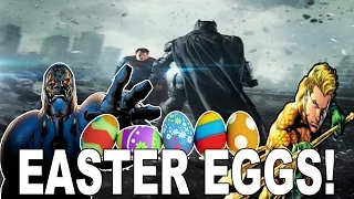 Batman V Superman Easter Eggs and References!