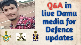 Defence tips and tricks from Damu media in telugu|| defence job updates