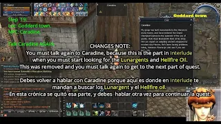 Tutorial Quest de noble L2 H5 english & español