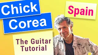 HOW TO Solo on “Spain” by Chick Corea (with transcription) // The Guitar Tutorial