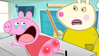 Peppa vs Teacher Rabbit - Peppa Pig X Roblox Funny Animation