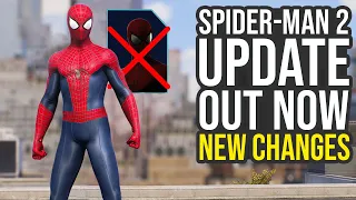 Spider Man 2 Update Out Now - New Changes & Fixes (Spider Man 2 PS5 Update)