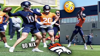 Bo Nix THROWING DARTS & Looking SHARP 🎯🔥 Denver Broncos OTA Highlights Day 3