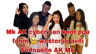 Cyber AK MK  nan gwo zen pou fanm Mk moute live li joure Westerlie paskel di li te AK Fednaelle #zen