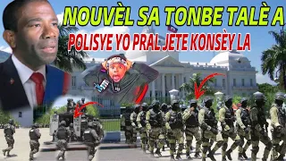 deblozay guy phillipe bon 400 polisye sa yo fenk deside mete konsèy la deyo nan palè