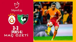 Galatasaray - Denizlispor 3-3 Pen (5-6)MAÇ ÖZETİ | Ziraat Türkiye Kupası - 2021/2022