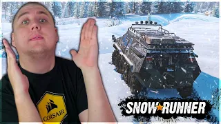 SnowRunner - ПРИКЛЮЧЕНИЯ НА ВНЕДОРОЖНИКАХ! ЛУЧШЕ ЧЕМ SPINTIRES!