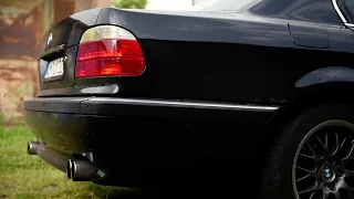 BMW E38 730IA Straight Pipe Sound V8