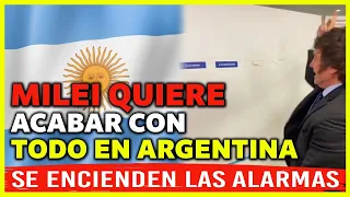 JAVIER MILEI QUIERE ACABAR CON TODO EN ARGENTINA!!