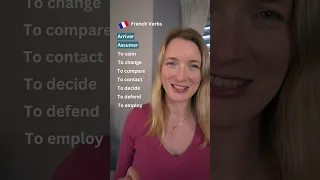 10 Easy French Verbs for English Speakers 🇫🇷