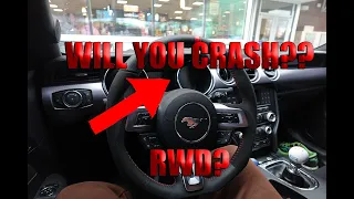 SHOULD YOU DRIVE RWD IN RAIN? POV Mustang GT